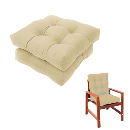 Coussin d'assise pour fauteuil suspendu en polyrotin rond et durable