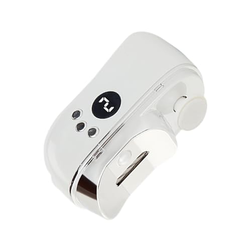 Elektrischer Nagelknipser, LED-Licht-Trimmgerät, automatischer Fingernagel- und Zehennagelknipser mit motorisiertem Design, einfaches Griffwerkzeug, Präzisions-Pflegezubehör für Damen und Herren