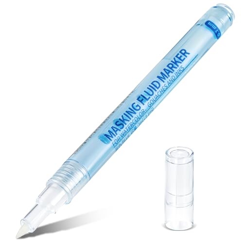 Feifeiya 1 Pcs Masking Fluid Pen for Watercolor Painting