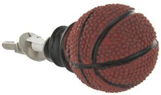 Single BASKETBALL Drawer Pull Knob Soccer Baseball and Football Sports Balls MBA Finals Draft Picks College MAN CAVE Father's Day Gift