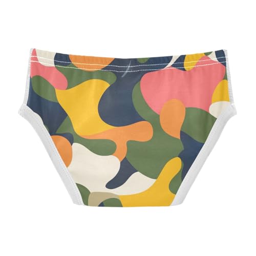 KLL Seashells Different Shapes and Starfish Toddler Boy Comfort Boxer Briefs Breathable Children Panties2