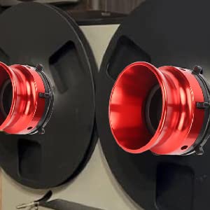 1 par de Adaptadores de Hub de Bobina NAB, Gravadores de Fita de Bobina a Bobina de 10 Polegadas Ada