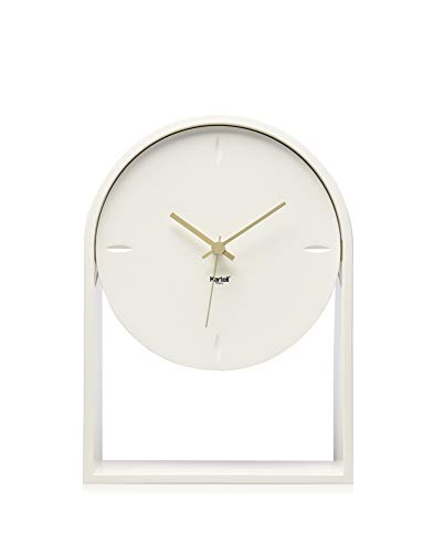 Kartell Air du Temps Orologio, Bianco, 21.5 x 8 x 30 cm