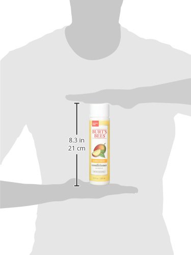Burt's Bees Super Shiny Mango Conditioner, Sulfate-Free Conditioner - 10 Ounce Bottle