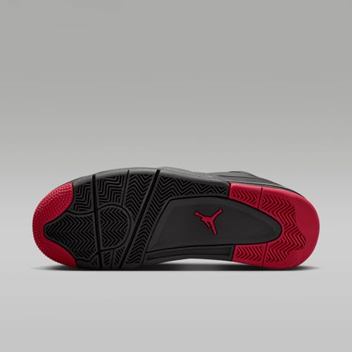 Air Jordan 4 RM Men's Shoes (FQ7939-060, Black/Anthracite/Varsity Red) Size 8.52