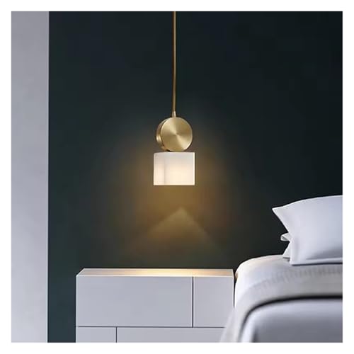 Copper Marble Pendant Lamp for Dining Room Kitchen Living Room
