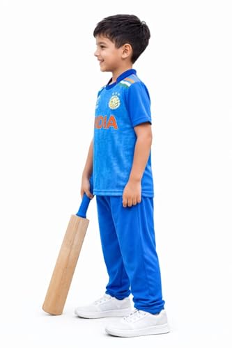 Image of Army Costume for Kids | Military Soldier Fancy Dress Outfit (Blue, 5-6 Years)