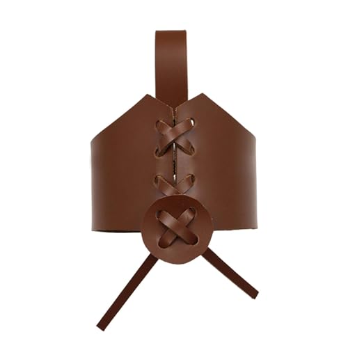 Funda de confitería, taza de aislamiento de taza | Funda ajustable de cuero PU | Portavasos de cuerno vikingo, portavasos ajustable para taza de agua, mujer, fiesta