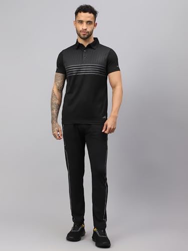 Image of VECTOR X OMT-258 Men's Water Printed Polo T-Shirt