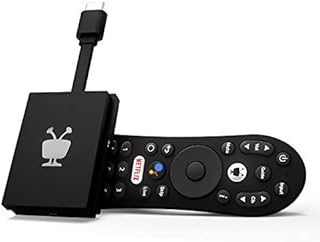 TiVo Stream 4K – Every Streaming App and Live TV on One Screen – 4K UHD, Dolby Vision HDR and Dolby Atmos Sound – Powered by Android TV – Plug-In Smart TV