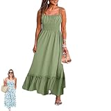 【Flattering & ComfortableExperience all-day confidence with Floriesta's curve-complementing elastic waist and super stretchy neckline for a comfort fit.
