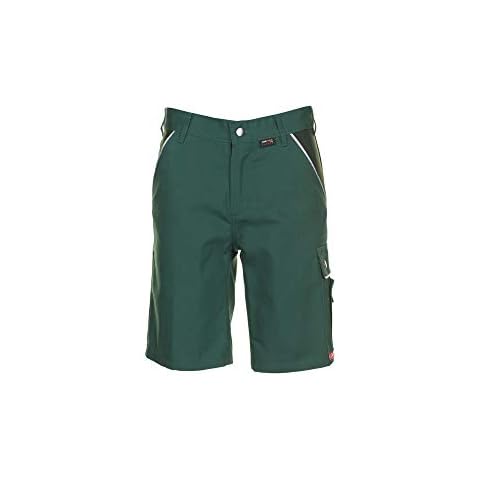 Planam Canvas 320 Work Shorts in Green Cover
