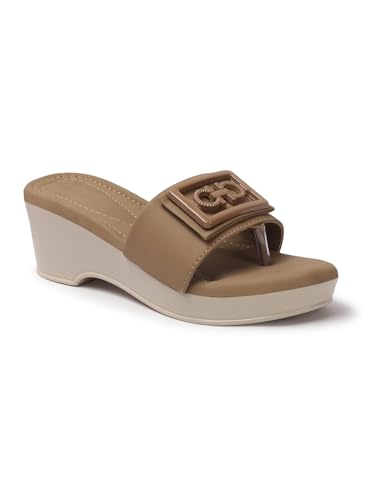 Image of CHINRAAG Women Hill Sandles For Woman CR-348