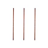 DURABLE DARK OAK MATERIAL - These decorative wall corner protectors are crafted from durable Dark Oak, ensuring longevity. The traditional curved rounded corners come in two parts, with an easy-to-insert dowel for a seamless fit. PERFECT DIMENSIONS -...