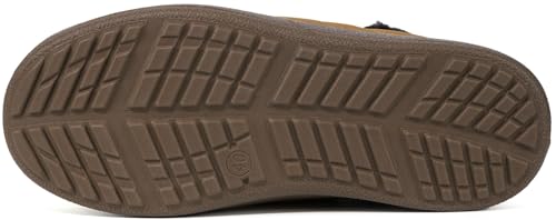 Image of Eagsouni Womens Mens Snow Boots Winter Slip On Shoes | Unisex Warm Fur Lined Slip-On House Shoes,Rubber Sole,Anti Slip,Water Resistant,Comfortable,Indoor Outdoor Daily Walking