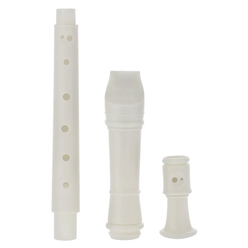 UPKOCH Clarinettes Enfants 8 Trous Ensemble 4 Instruments À Vent En RéSine LéGer Compact Pour Pratique Musicale DéButants Avec BâTon De Nettoyage