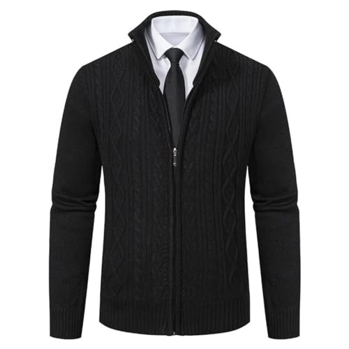 Men's Full Zip Cardigan Winter Autumn Knitwear Sweatercoat3
