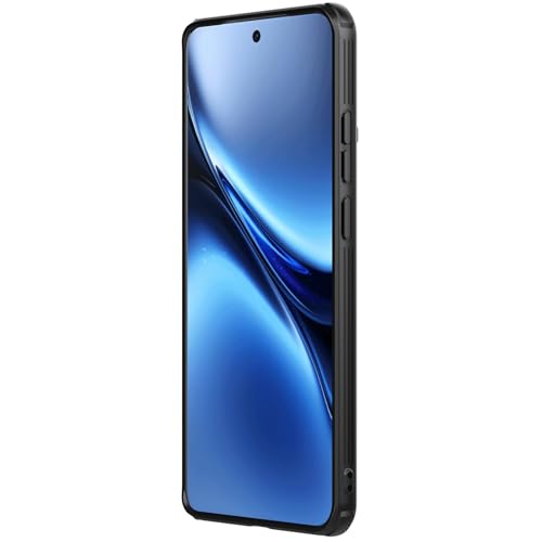 Image of Nillkin Case for Vivo X200 Pro (6.78 inch Inch) CamShield Prop Magnetic Flip Style Lens Camera Protect Mobile Holder TPU + PC Transparent Black Color