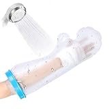 Funda Escayola Brazo, Protector de Escayola Impermeable Brazo Adulto, Funda Protectora para Ducha Brazo, Elástico, Protector de Ducha Brazo