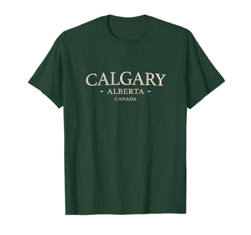 Calgary Alberta Canada - Simple Calgary Canada T-Shirt