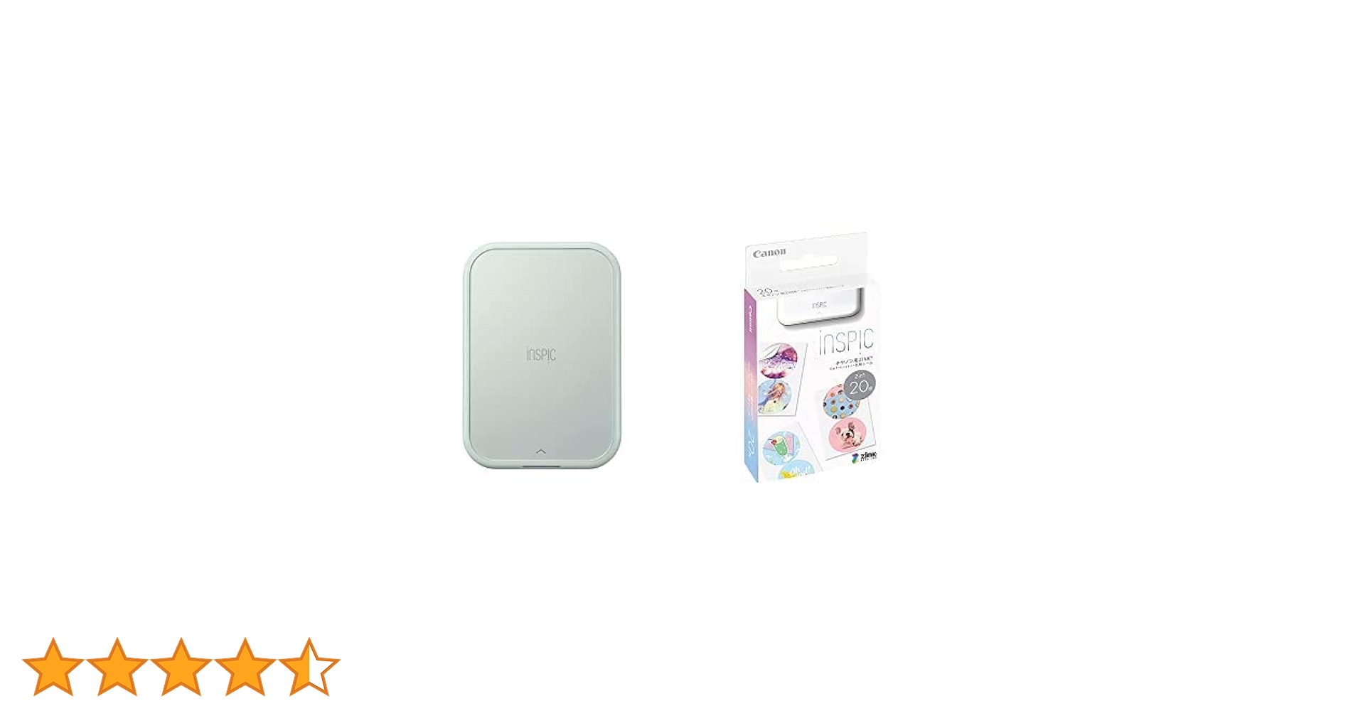 CanoninspicPV-223 スマホ専用ミニフォトプリンター Amazon.co.jp: 【2点セット】Canon スマホ専用ミニフォト