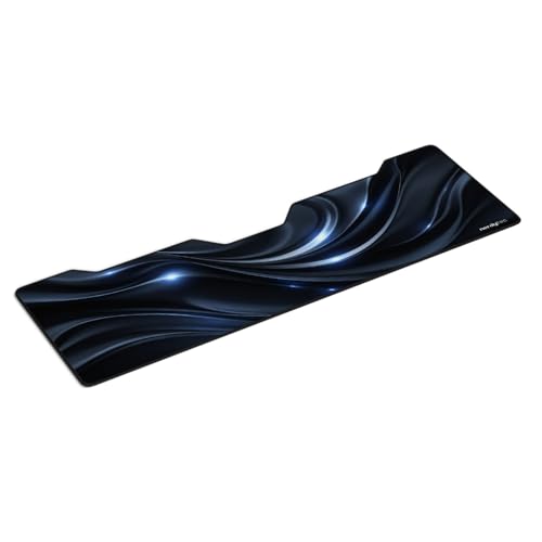 Image of Couchmaster XXL Mouse Pad Liquid, 80x25.5cm, Perfect for CYCON, Non-Slip, Premium Microfiber, Ultra-Smooth, Ergonomic Gaming Mousepad