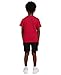 Champion Boys Shorts Sets 2 Piece Tee Shirt and Athletic Shorts for Kids (Signature Lychee Red)