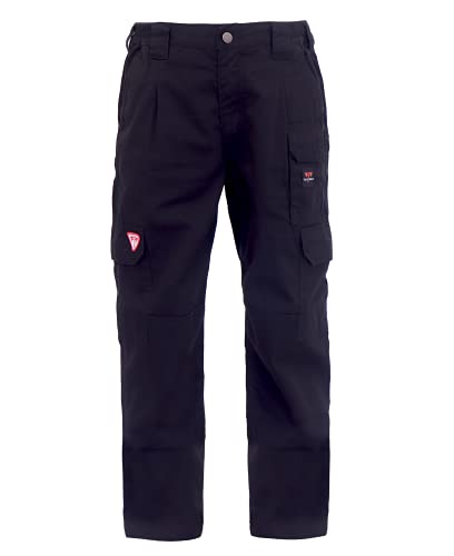 TICOMELA FR Pants for Men Flame Resistant Cargo Pants Lightweight 100% Cotton NFPA2112...