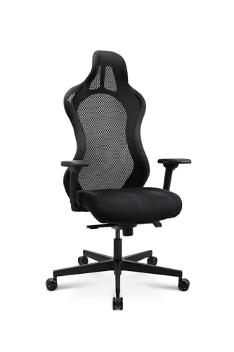 Topstar Bürostuhl Gamingstuhl Sitness RS Sport Plus Mikrofaser inkl. Armlehnen schwarz