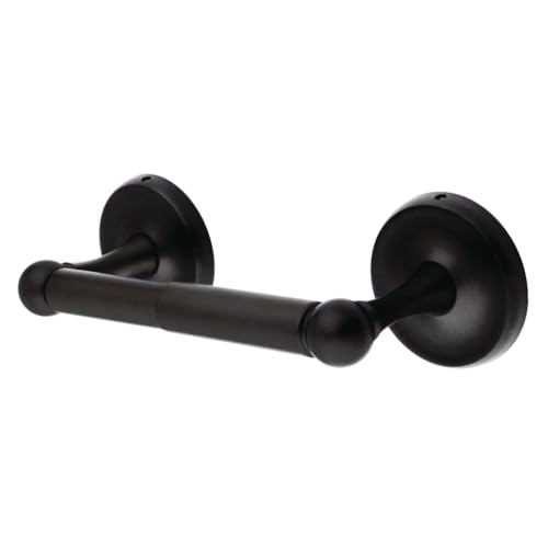 Kingston BA318MB Classic Toilet Paper Holder, Matte Black