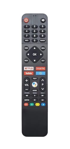 Image of BLACKSHEEP Remote Control for led Smart tv Compatible with Motorola led LCD Please Match with Your Old Remote Before Placing Order for verification Without Voice,-(Old Remote Must be Exactly Same)