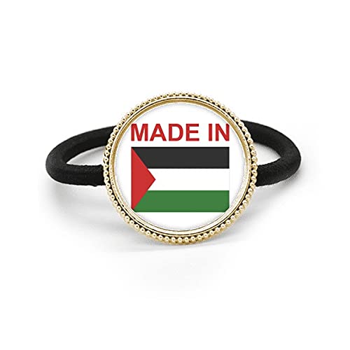 Coletero de plata palestina Country Love hecho a mano con banda elástica resistente