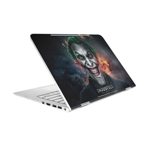 Autocollant Joker Art HP Spectre Pro X360 G2 skin vinyle Injustice