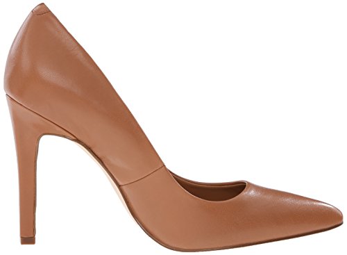 Image of Calvin Klein Women's Brady Platform Pump, Caramel, 11
