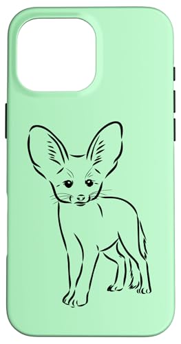 Mens Womens Kids Cute Animal Logo Art Lover Fennec Fox �X�}�z�P�[�X iPhone 16 Pro Max �p