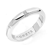 Comete Fede Unisex Gioielli FEDI in Argento 925. con Topazi Bianchi Referenza Ang 105 M18F