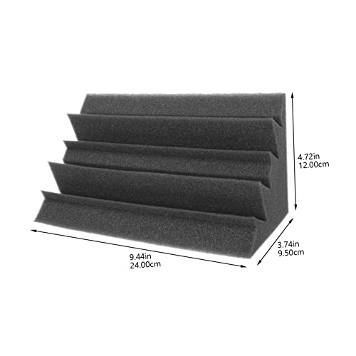 Holibanna 3 piezas Paneles Acústicos de Pared para Aislamiento de Baja Frecuencia de Algodón para Sala de Conciertos miniatura 2
