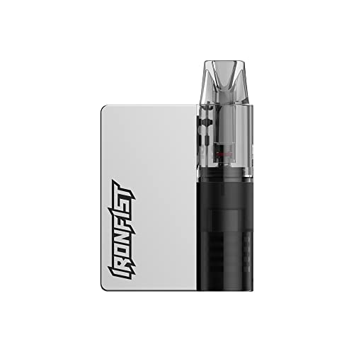 電子タバコ UWELL CALIBURN & IRONFIST L Pod System 16W ベイプ POD 本体 電子たばこ ポッド 水蒸気 電子 シーシャ 電子タバコ VAPE ベイプ 爆煙 禁煙 コンパクト スリム ユーウェル カリバーン(銀)