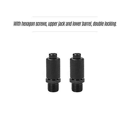 KKmoon Guitarra elétrica Tremolo Braço Soquete Whammy Bar Jack para Tremolo Bridge System, 9 mm de d