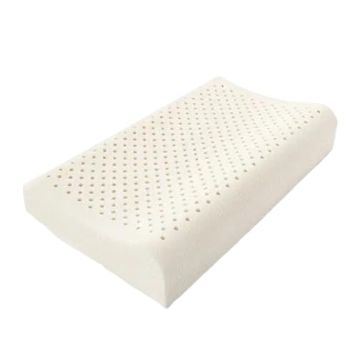 LuoAXINN Almohada de látex Almohada ortopédica de látex con Estampado Dibujos Animados for niños