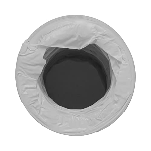 Pvc Hose 4'' X 10Ft - Dust Collection Tube - Vacuum Pipe - Flexible Vac Hose - Clear Pvc Air Duct Tubing Pipe - Plastic Dust Collector Hose - Spring Steel Wire Hose (4'' Diameter, 10Ft) #TOP2