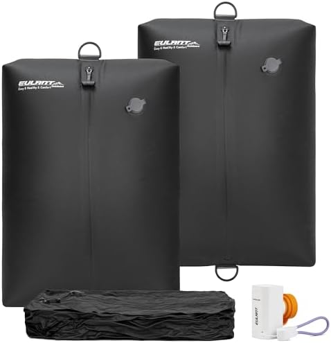 EULANT 2 Pièce Sac de Voyage Sous Vide avec Pompe,Réutilisable Sa...