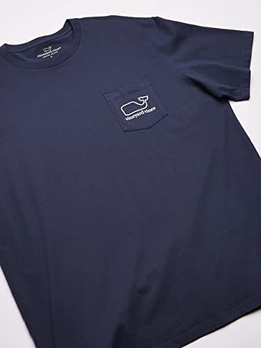Image of vineyard vines Men's Short Sleeve Modern Whale Pocket T-Shirt