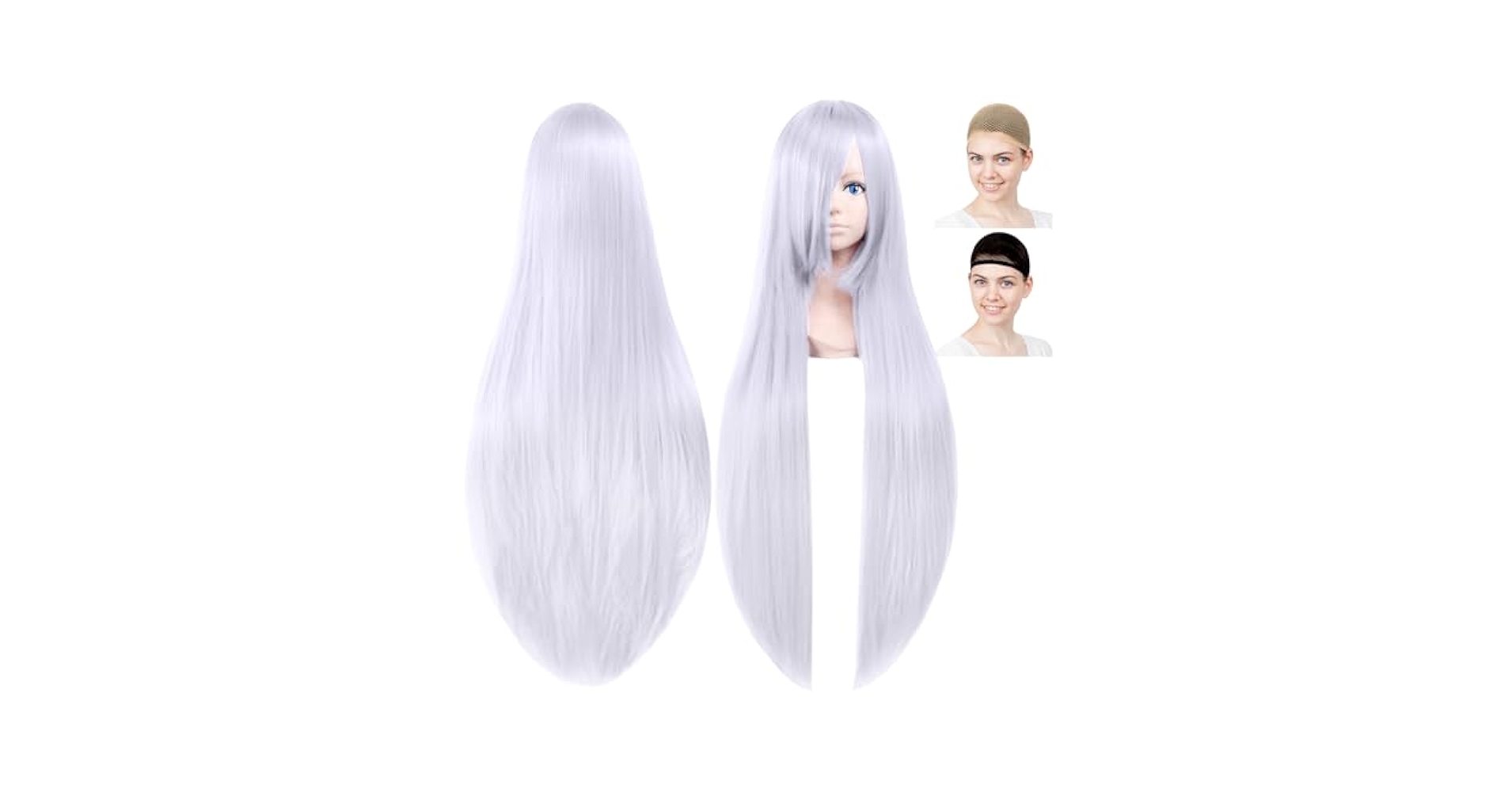 Amazon.co.jp: CaseEden コスプレ ウィッグ プレミアム さらさら