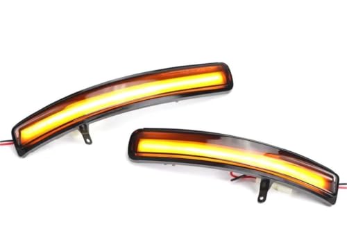 Luces de señalización LED dinámicas para espejo de Ford Explorer 2011-2019 intermitentes LHD