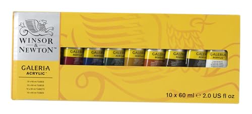 Winsor & Newton 2190517 Galeria Acrylic Paint, 10 X 60Ml (2--Oz) Tube Paint Set thumb #3