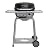 Charbroil Bistro Pro™ Gas Grill for Small Spaces and Patios, Black