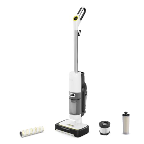 KÄRCHER Aspirateur Nettoyeur Vapeur SCV 4 Steam Vac, 3en1 : Aspire, Vapeur et Nettoie, 1600W, Chauffe 30s. Élimine 99,99% des Virus & bactéries