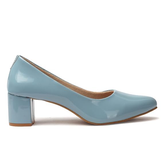 Image of Women's Beautiful Design Synthetic Leather Block Heel TPR Sole Sandal for Wedding Party & Festive