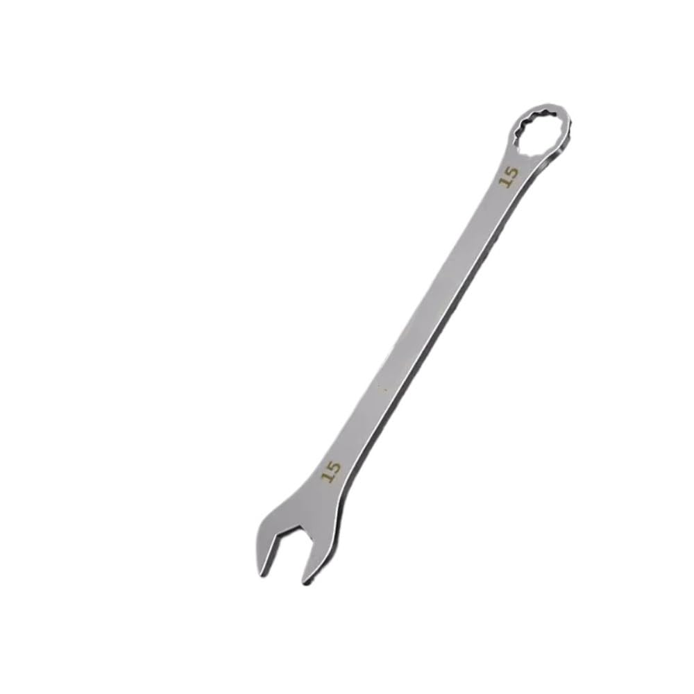 zhszzz Thin Open End Wrench 5-32mm Ratchet Spanner Multi-Function Double-end Fixed Open-end Bicycle Motorcycle Car Repair Tools(17MM)